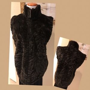 Duffel Outdoor Faux Fur Vest